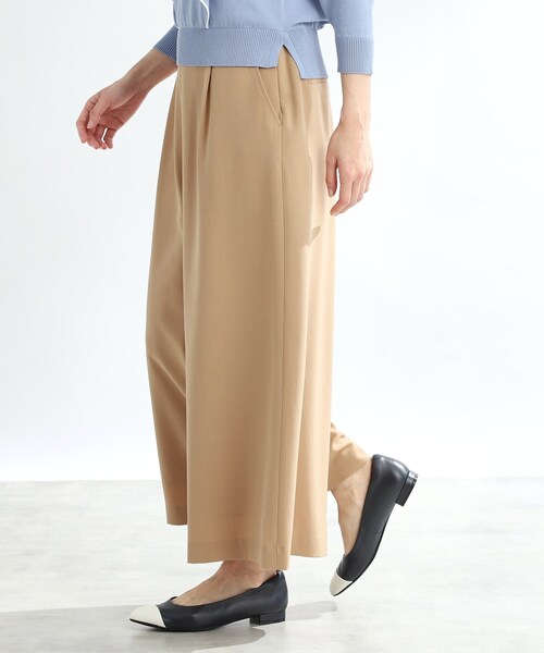 Reflect（リフレクト） ワイドパンツ パンツ 「手洗い可」フリュイド