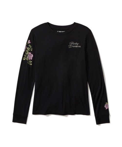 tシャツ ローズ＆ソーン・ブリング・ロングスリーブ・トップ レディース