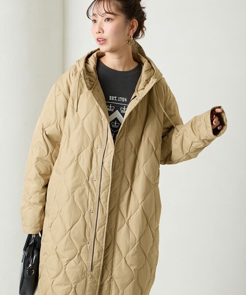 レディースダウン FREAK'S STORE（フリークスストア） ダウンジャケット フリ- ブラック