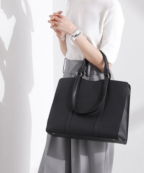 NANO universe（ナノ・ユニバース） トートバッグ B4サイズ2WAYトート