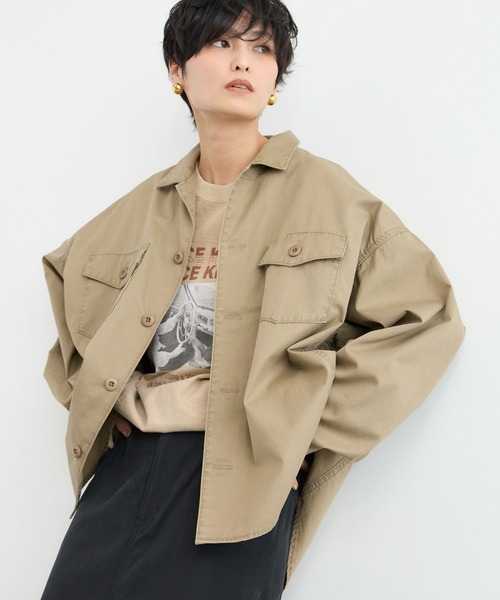 BARNYARDSTORM（バンヤードストーム） ブラウス シャツ ミリタリー