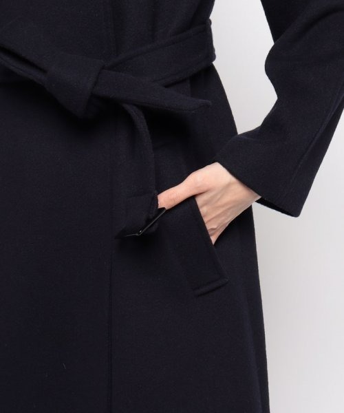 「allureville」 コート 2 ネイビー レディース_画像9