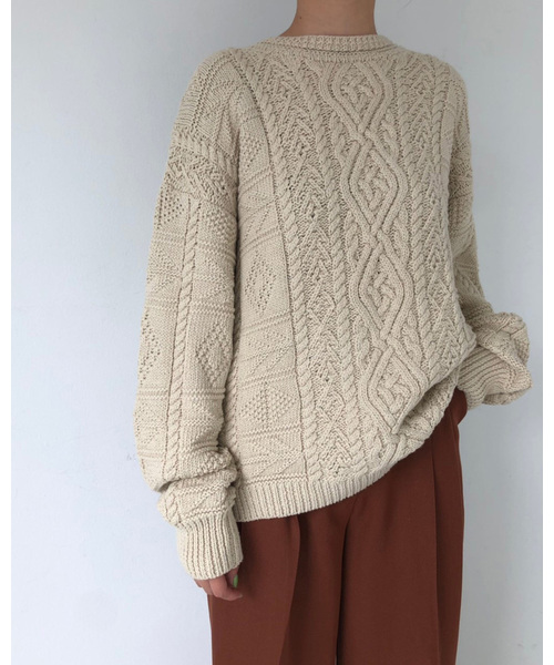 トゥデイフル TODAYFUL ニット セーター 長袖 F ベージュ 12010506 /AN28 レディース TODAYFUL 「TODAYFUL」 長袖ニット FREE ベージュ レディース