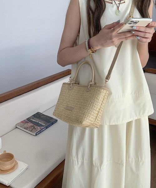 かごバッグ 2way ショルダー付き 新品 cj-fgv44.jpg