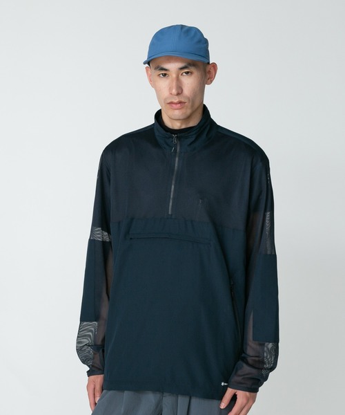 Printed Insect Shield Mesh Long Pullover 1 KH(SH-23SW00400KH