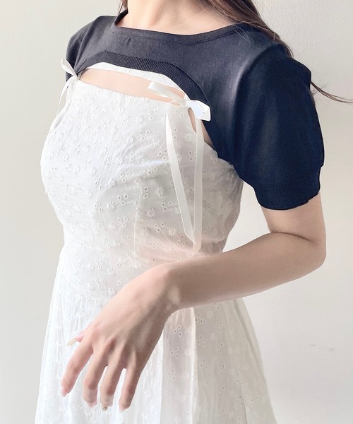 NOMAE ワンピース ショートニット×キャミワンピースセット
