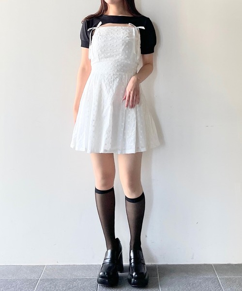 NOMAE ワンピース ショートニット×キャミワンピースセット
