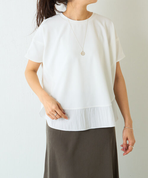 BEARDSLEY tシャツ ラウンドヘムプルオーバー レディース