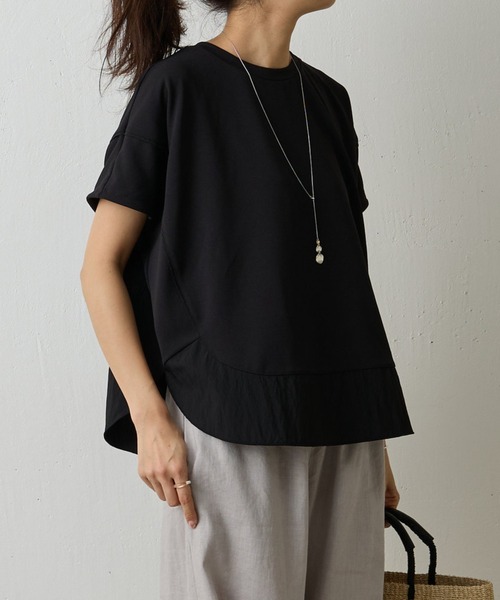 BEARDSLEY tシャツ ラウンドヘムプルオーバー レディース