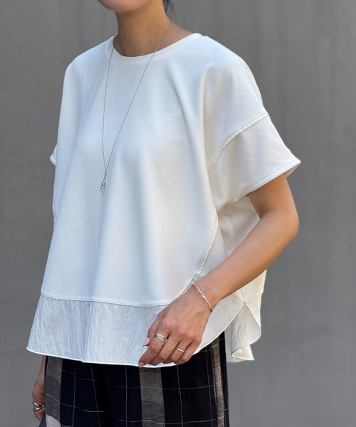 BEARDSLEY tシャツ ラウンドヘムプルオーバー レディース