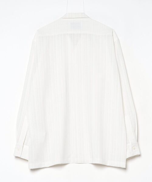 シャツ 「VOAAOV」 MELANGE RANDOM CHECK Long Sleeve Shirt メンズ レディースの画像