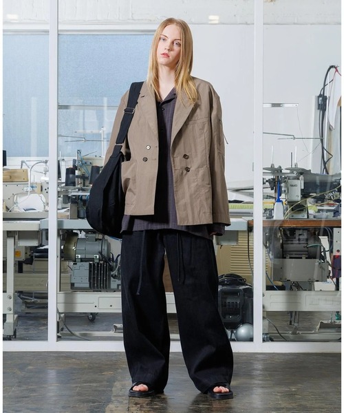 VOAAOV（ヴォアーブ） シャツ MELANGE RANDOM CHECK Long Sleeve Shirt
