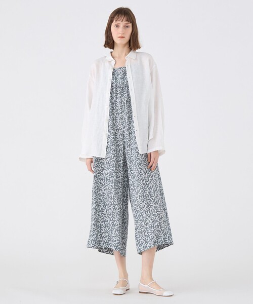 SOULEIADO（ソレイアード） オールインワン レーヨンツイルプリント