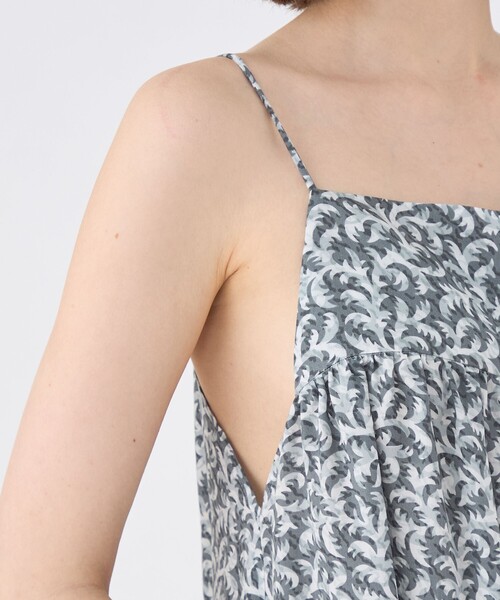 SOULEIADO（ソレイアード） オールインワン レーヨンツイルプリント