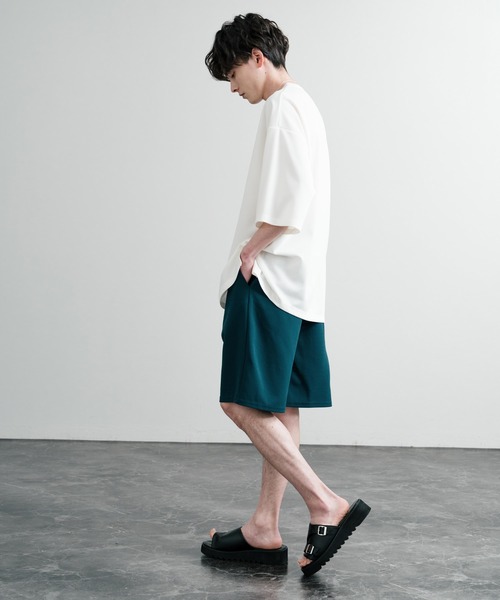 Rocky Monroe（ロッキーモンロー） ワイドパンツ パンツ UVカット 梨地