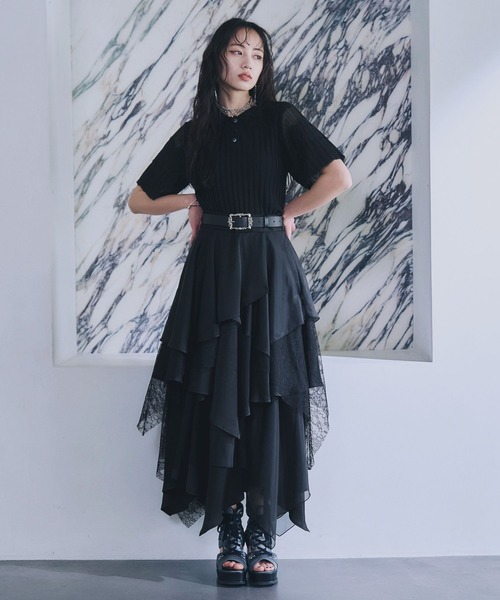 HARE スカート 楽天市場】【SALE／22%OFF】ジップデザインナロースカート HARE