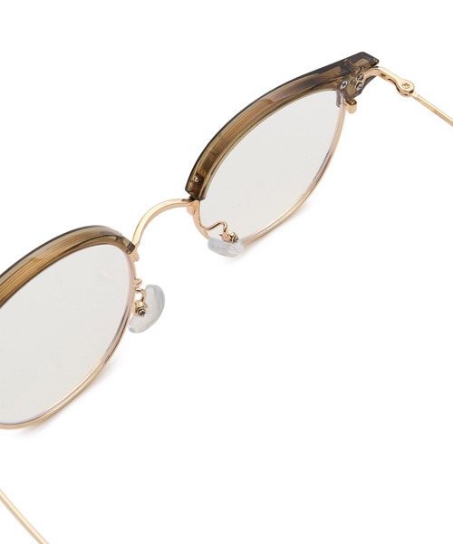 VIS（ビス） 伊達メガネ メガネ 眼鏡 ブローファッショングラス