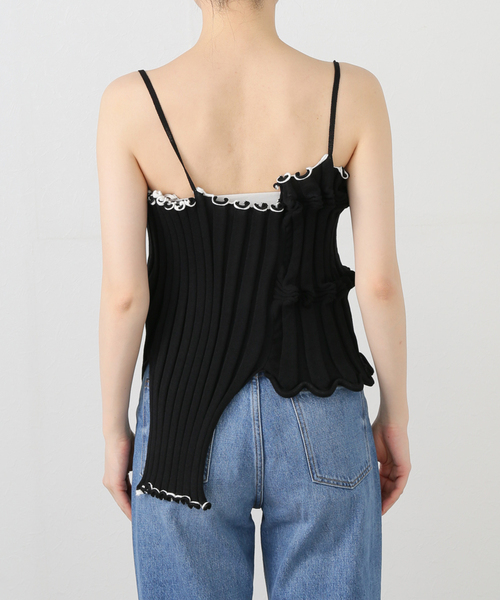 ニット セーター 「OPEN SESAME CLUB/オープン セサミ クラブ」CLUB Flow camisole レディース OPEN SESAME CLUB ニット セーター 「OPEN CLUB/オープン セサミ