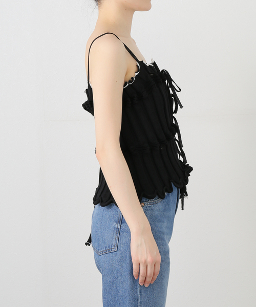 ニット セーター 「OPEN SESAME CLUB/オープン セサミ クラブ」CLUB Flow camisole レディース OPEN SESAME CLUB ニット セーター 「OPEN CLUB/オープン セサミ