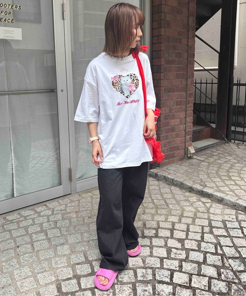 HEY!MrsROSE tシャツ 半袖 HEY! Mrs ROSE(ヘイ！ミセスローズ)「Ray