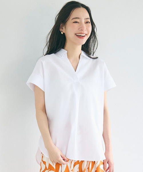 coca（コカ） ブラウス シャツ 半袖 「WEB限定セール」オックス