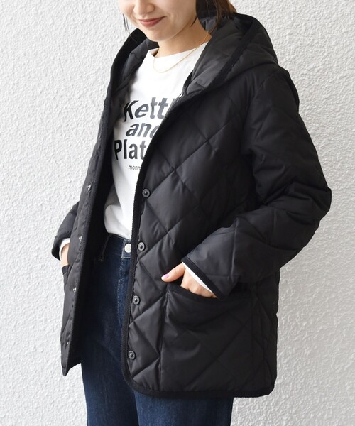 TAION（タイオン） ダウンジャケット ONE SIZE ブラック レディース