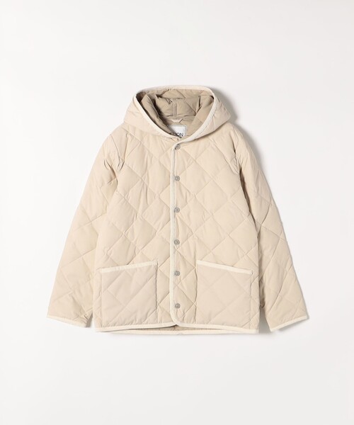 TAION ベージュ ダウンジャケット　即決1000円引き！ TAION(タイオン)】〈ユニセックス〉ミリタリー リバーシブル