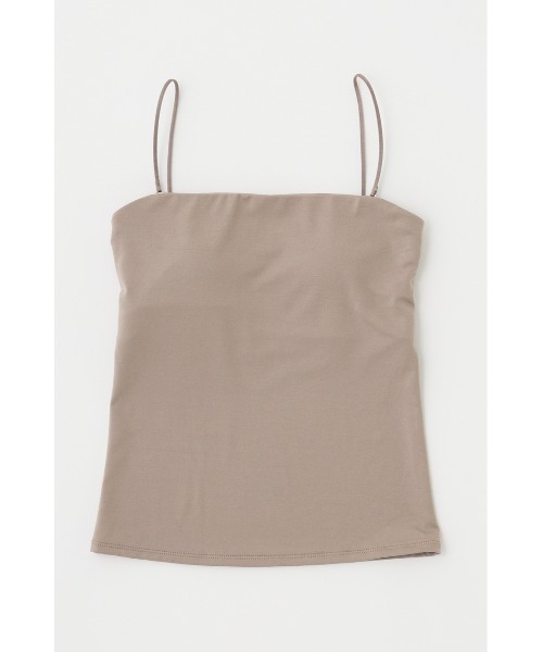 MOUSSY（マウジー） カップ付き キャミソール BACK SHEER CUP IN