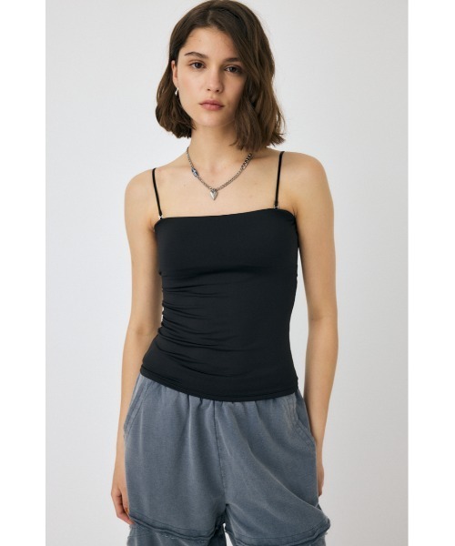 MOUSSY（マウジー） カップ付き キャミソール BACK SHEER CUP IN