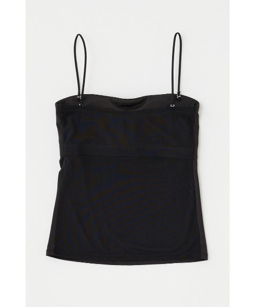 MOUSSY（マウジー） カップ付き キャミソール BACK SHEER CUP IN