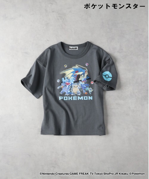 Right-on tシャツ 「ポケモン」プリントTシャツ キッズ 子供服