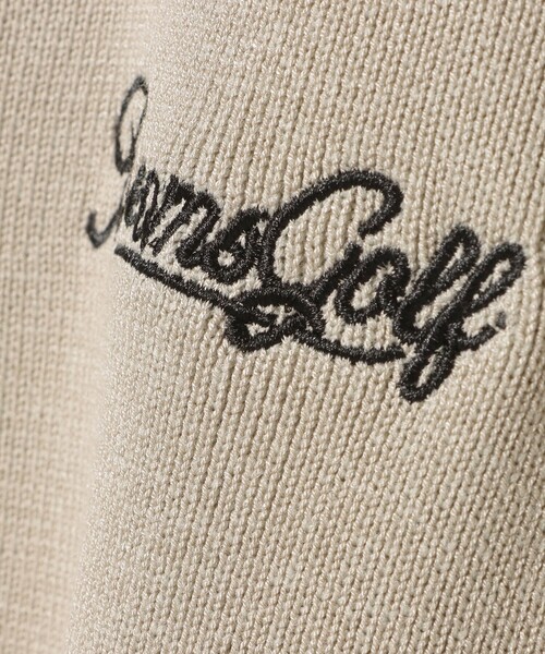 BEAMS GOLF ベスト ジレ ORANGE LABEL / フロントボタン ニット