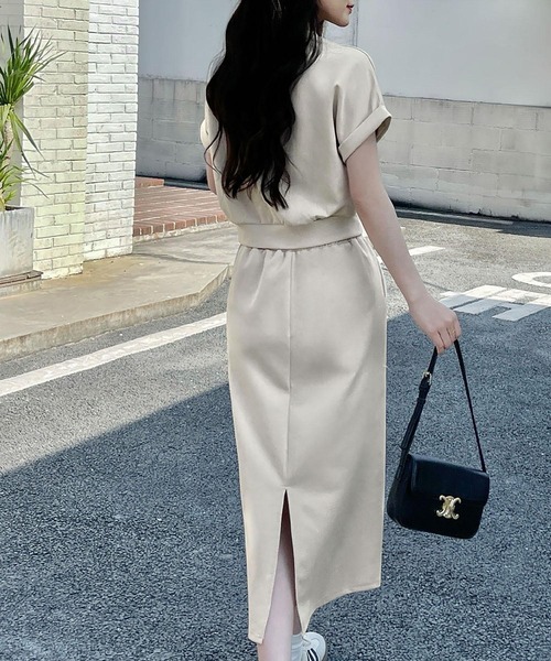 LOWO セットアップ スウェット セットアップ 上下セット ショート丈