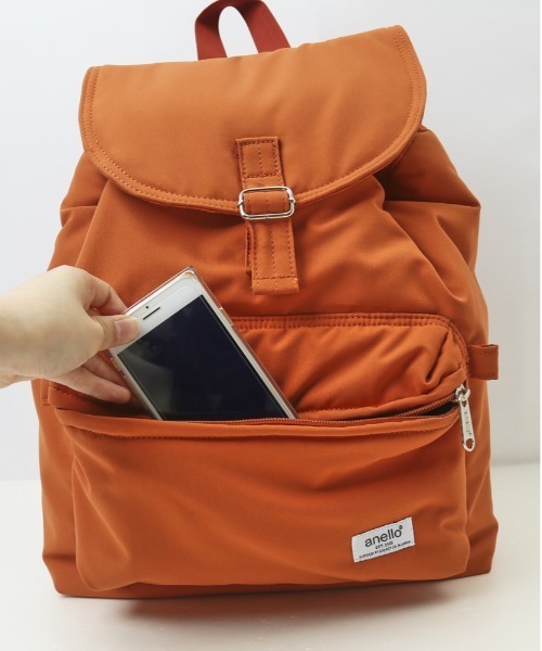anello（アネロ） デイバック リュック ソフト 巾着フラップリュック