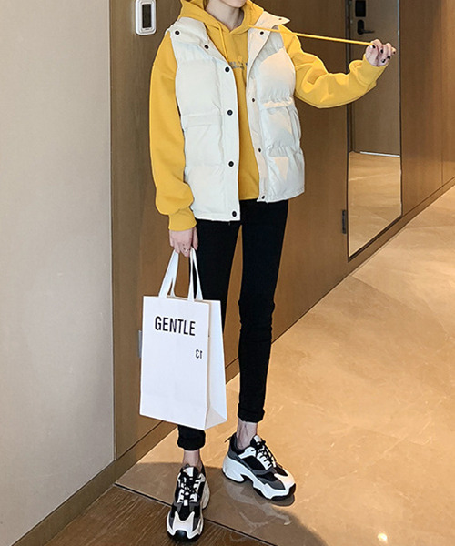 「c.u.l」 ベスト M アイボリー レディース_画像2