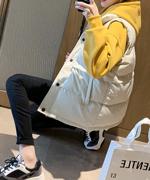 「c.u.l」 ベスト M アイボリー レディース_画像5