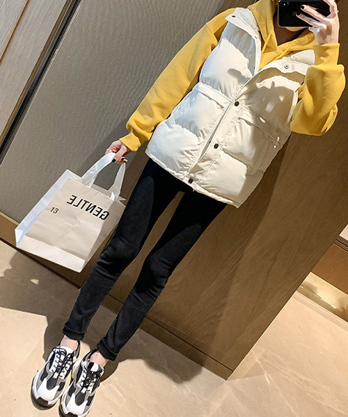 「c.u.l」 ベスト M アイボリー レディース_画像8