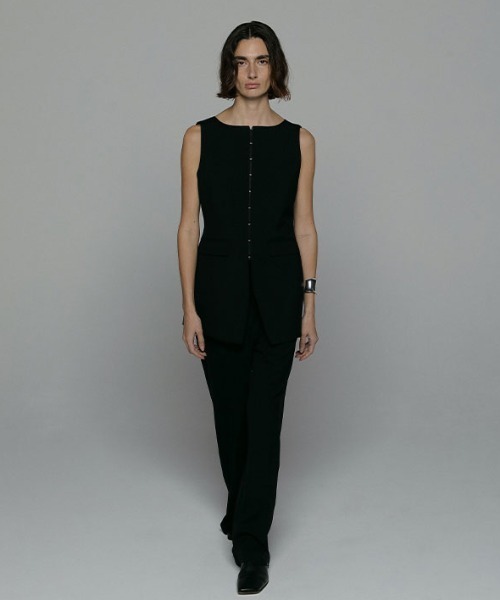 ETRE TOKYO（エトレトウキョウ） ワイドパンツ スラックス パンツ