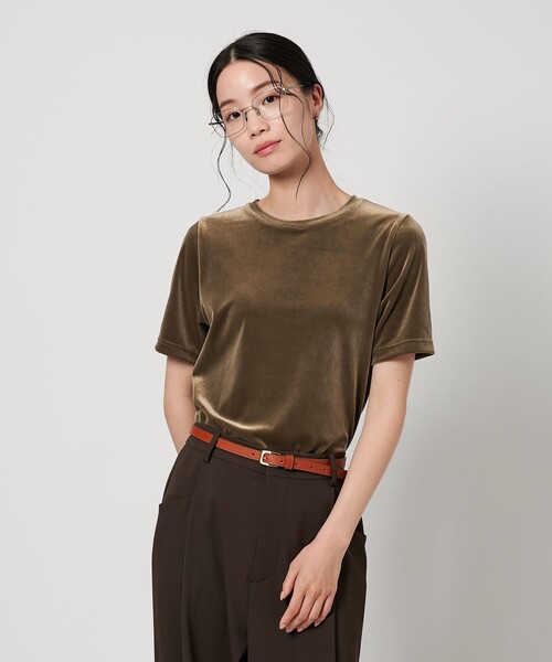 BEAUTY＆YOUTH UNITED ARROWS tシャツ ベロア コンパクト