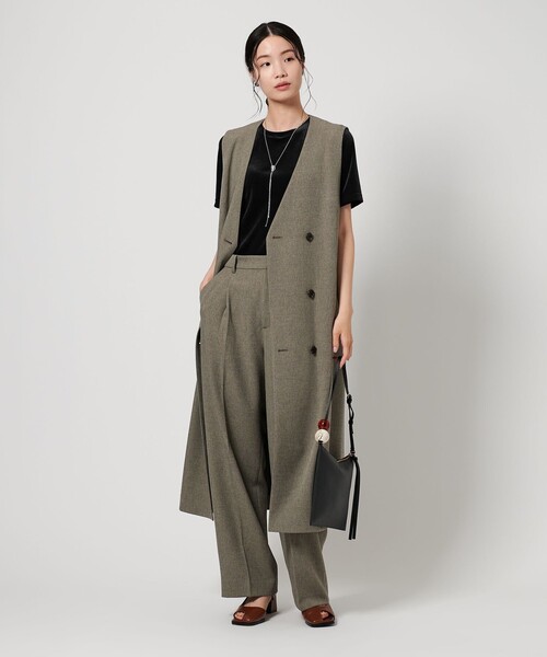 BEAUTY&YOUTH ベロア コンパクト ショートスリーブTシャツ BEAUTY＆YOUTH UNITED ARROWS tシャツ ベロア コンパクト
