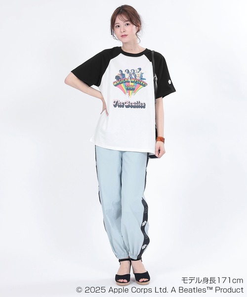 tシャツ マリークワント mary quant ビートルズマジカルミステリー Tシャツ レディース メンズ MARY QUANT tシャツ マリークワント mary quant ビートルズ