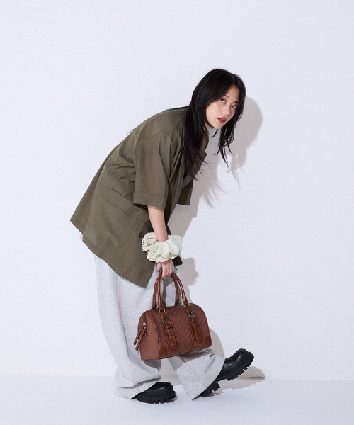 JEANASIS ボストンバッグ 🕯 しっかりとしたマチと丸みがあるフォルムで、存在感抜群☆ 大