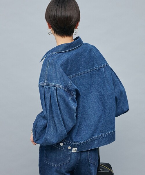 Rie Miller（リエミラー） デニムジャケット gジャン 「RM denim」袖