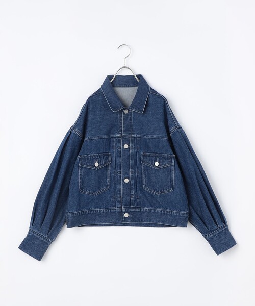 Rie Miller（リエミラー） デニムジャケット gジャン 「RM denim」袖