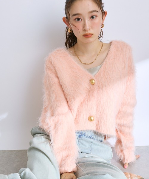 La boutique Bonbon（ラブティックボンボン） カーディガン ロング