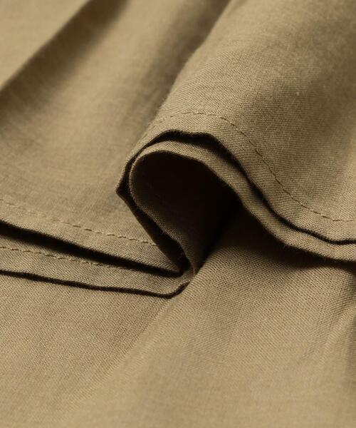 URBAN RESEARCH ブラウス シャツ ハーフスリーブタックショート