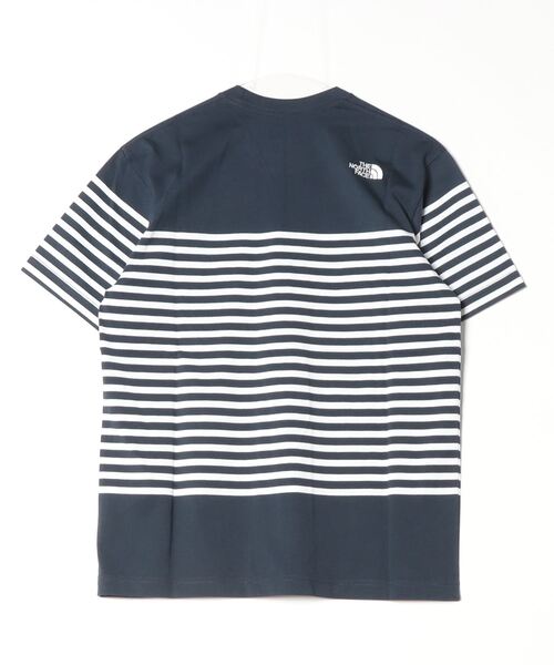 「THE NORTH FACE」 半袖Tシャツ M ネイビー メンズ