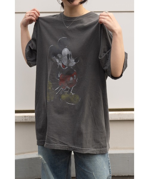 「Disney」 半袖Tシャツ M ブラック メンズ