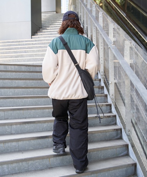 「Franklin Climbing」 ジップアップブルゾン LARGE チャコールグレー メンズ_画像9