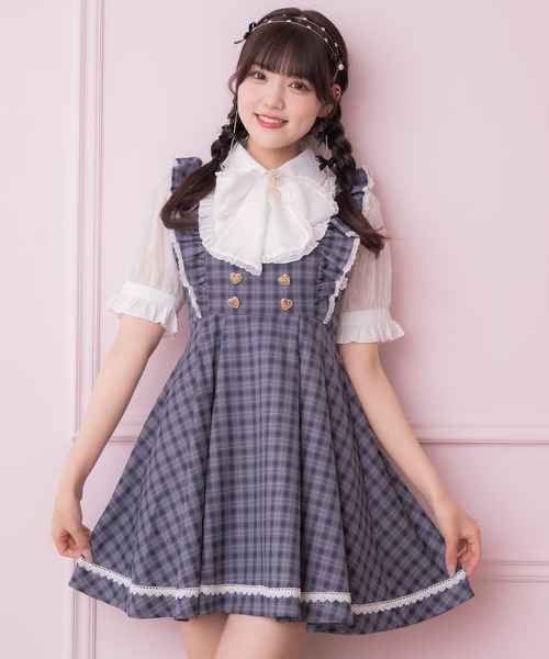 ROJITA（ロジータ） ワンピース ヨークデザインボータイワンピース